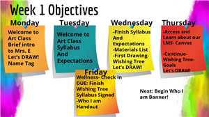 Week 1 Art